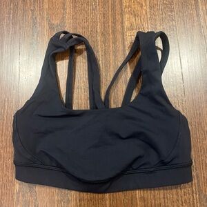 Lululemon black sports bra 4